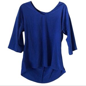 Royal Blue Quarter Sleeve Old Navy Blouse